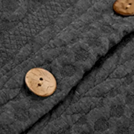 Women's Plus Size Parka Button Pocket Plain Outdoor Causal Long Sleeve Hooded Regular Winter Fall Dark Green Dark Blue Red L XL XXL 3XL 4XL - Image 4