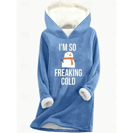 Women's Pullover Hoodie Sweatshirt Graphic Letter Casual Long Sleeve Hooded Regular Tops Street Dailywear Casual Print Pink Blue Gray Fall Winter - Image 4